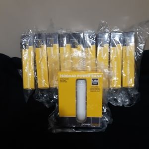 Lot Of 10 Power Zone 2600 mAh Power Banks